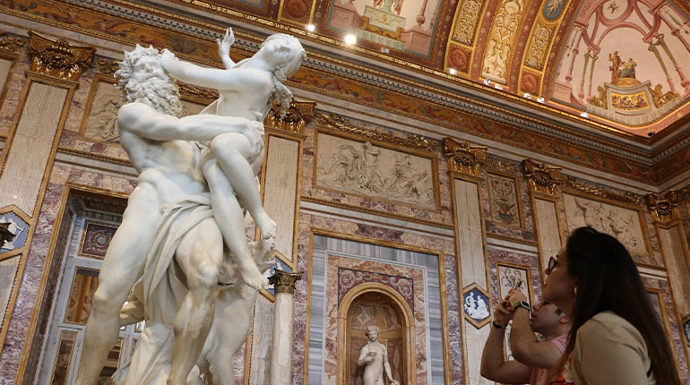 Channel Your Inner Art-Lover at the Borghese Gallery