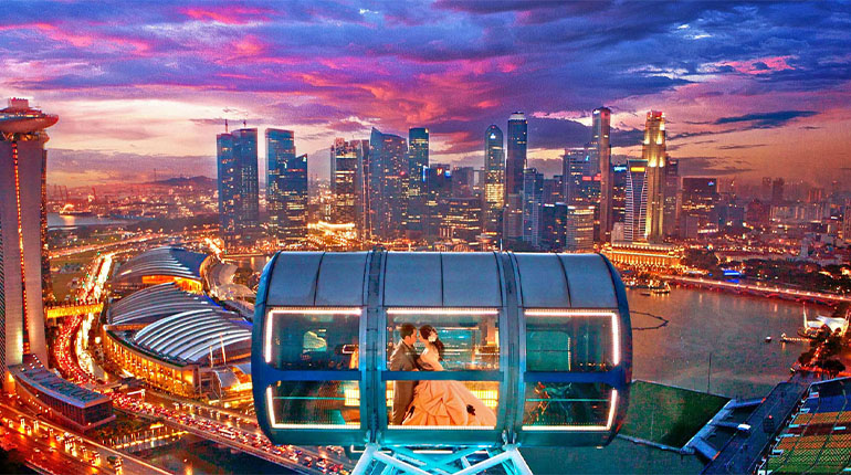 Get to Singapore Flyer