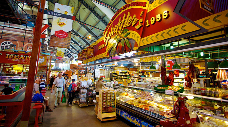 Shopping at St. Lawrence Market