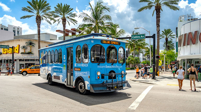 Take a Free Ride on the Miami Beach Trolley