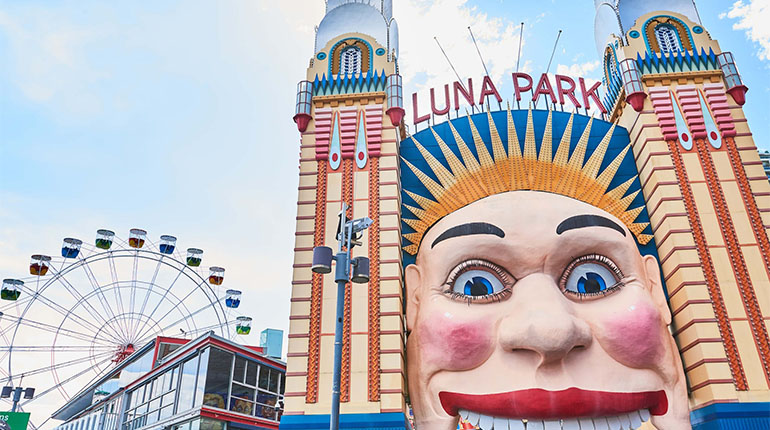 Time with Family at Luna Park