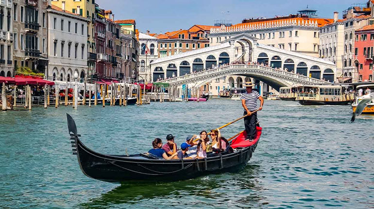 Get A Ride on Vaporetto or Gondola