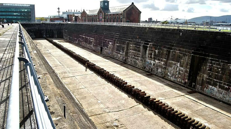 Titanic's Dock and Pump House